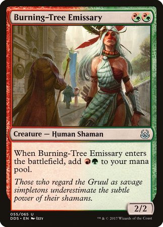 Burning-Tree Emissary [Duel Decks: Mind vs. Might] | Tacoma Games