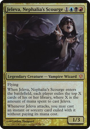 Jeleva, Nephalia's Scourge (Commander 2013) [Commander 2013 Oversized] | Tacoma Games