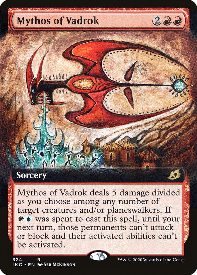 Mythos of Vadrok (Extended Art) [Ikoria: Lair of Behemoths] | Tacoma Games