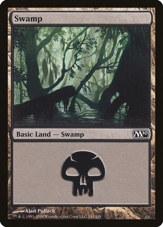 Swamp (241) [Magic 2010] | Tacoma Games