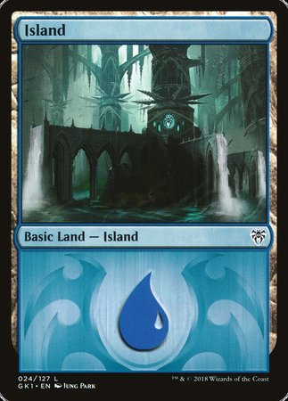 Island (24) [GRN Guild Kit] | Tacoma Games