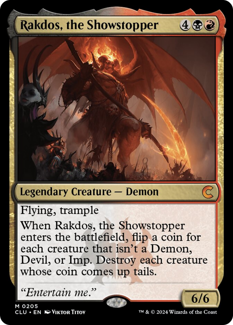Rakdos, the Showstopper [Ravnica: Clue Edition] | Tacoma Games
