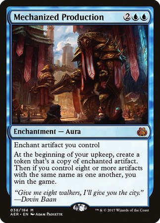 Mechanized Production [Aether Revolt] | Tacoma Games