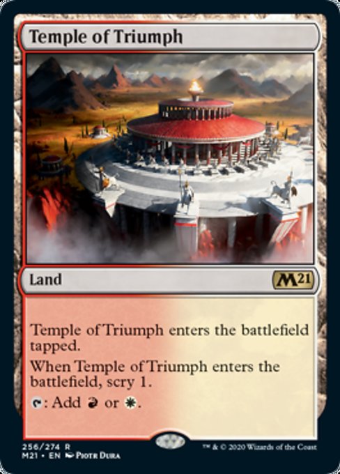 Temple of Triumph [Core Set 2021] | Tacoma Games