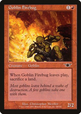 Goblin Firebug [Legions] | Tacoma Games