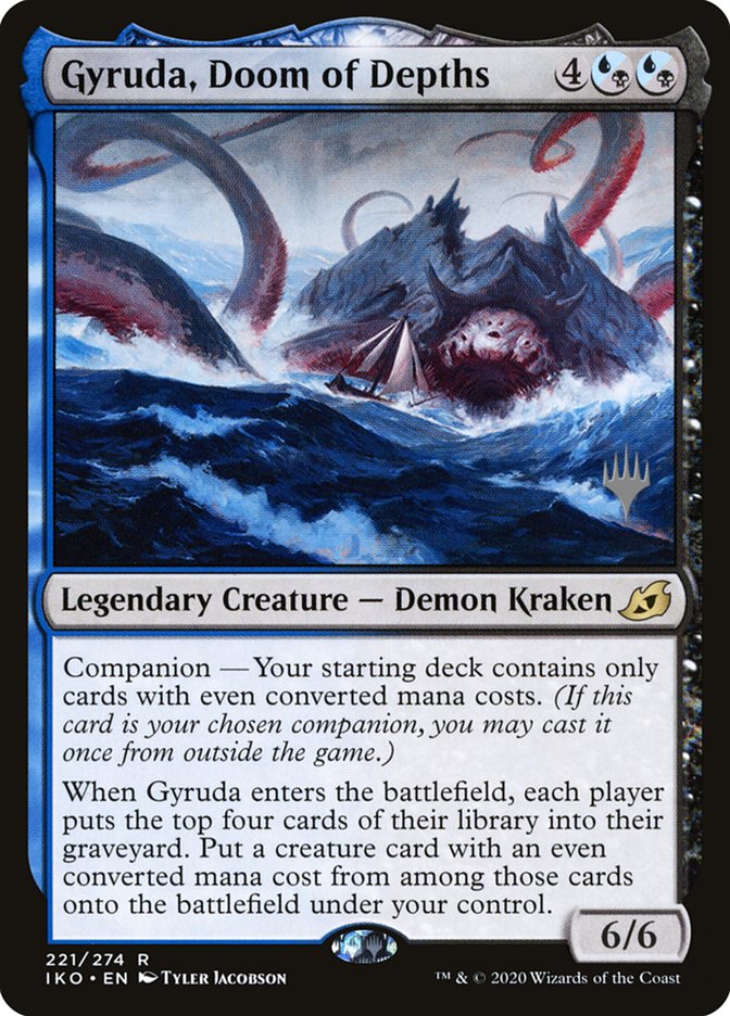 Gyruda, Doom of Depths (Promo Pack) [Ikoria: Lair of Behemoths Promos] | Tacoma Games