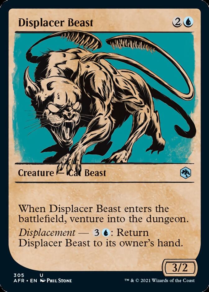 Displacer Beast (Showcase) [Dungeons & Dragons: Adventures in the Forgotten Realms] | Tacoma Games