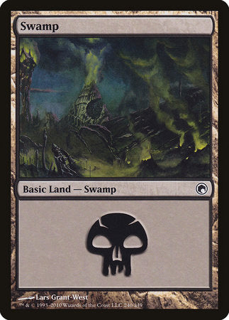 Swamp (240) [Scars of Mirrodin] | Tacoma Games