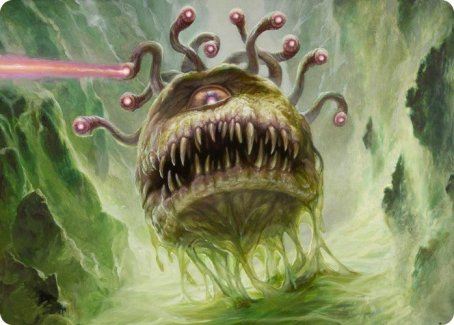 Beholder Art Card [Dungeons & Dragons: Adventures in the Forgotten Realms Art Series] | Tacoma Games