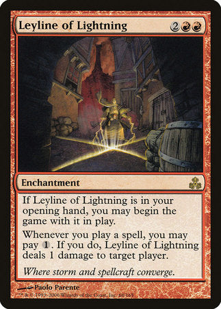 Leyline of Lightning [Guildpact] | Tacoma Games