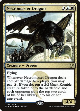 Necromaster Dragon [Dragons of Tarkir Promos] | Tacoma Games