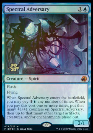 Spectral Adversary [Innistrad: Midnight Hunt Prerelease Promos] | Tacoma Games