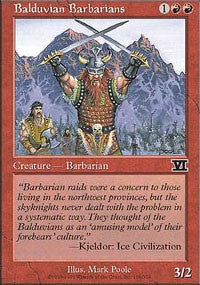 Balduvian Barbarians [Classic Sixth Edition] | Tacoma Games