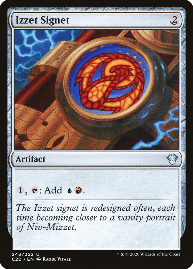 Izzet Signet [Commander 2020] | Tacoma Games