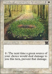 Circle of Protection: Green [Classic Sixth Edition] | Tacoma Games