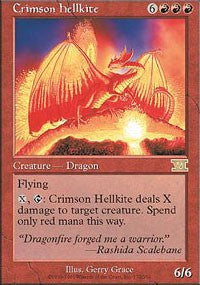 Crimson Hellkite [Classic Sixth Edition] | Tacoma Games