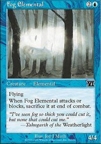 Fog Elemental [Classic Sixth Edition] | Tacoma Games