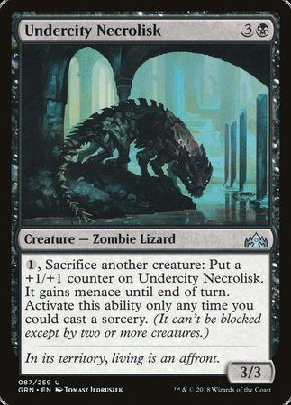 Undercity Necrolisk [Guilds of Ravnica] | Tacoma Games