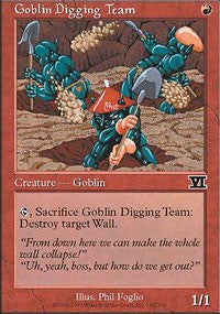 Goblin Digging Team [Classic Sixth Edition] | Tacoma Games