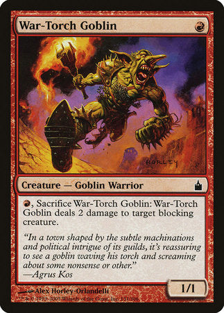 War-Torch Goblin [Ravnica: City of Guilds] | Tacoma Games