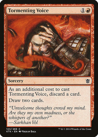 Tormenting Voice [Khans of Tarkir] | Tacoma Games
