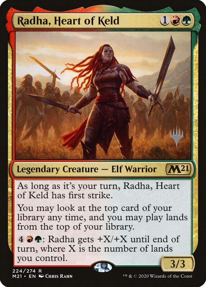 Radha, Heart of Keld (Promo Pack) [Core Set 2021 Promos] | Tacoma Games