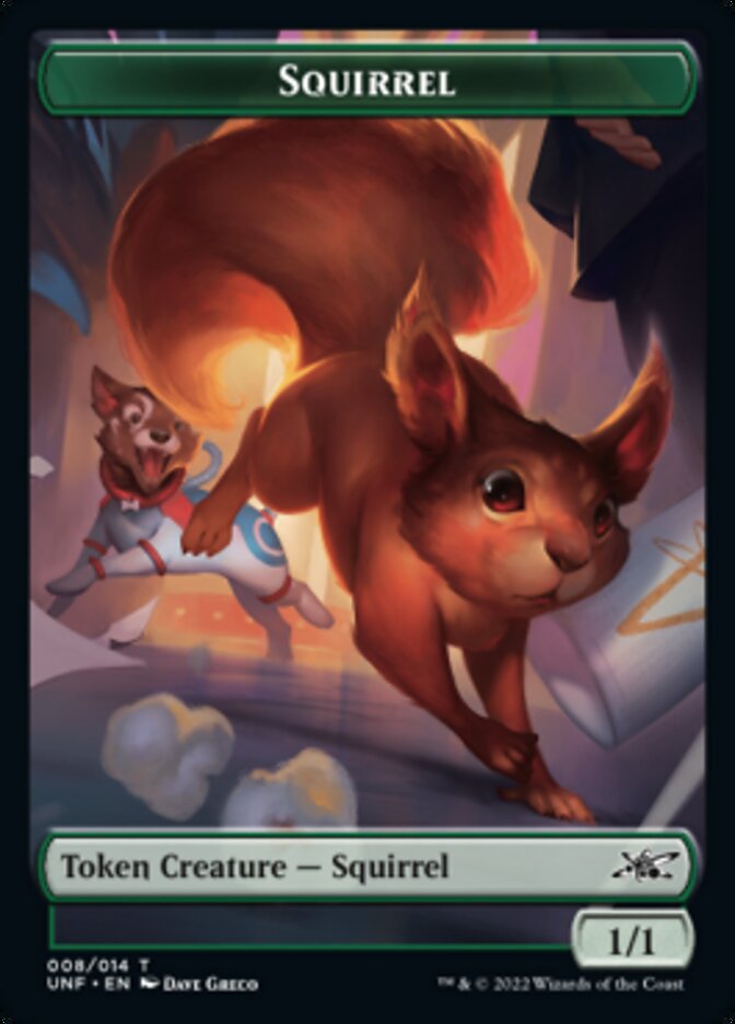 Squirrel Token [Unfinity Tokens] | Tacoma Games