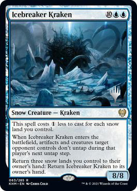 Icebreaker Kraken [Kaldheim Promo Pack] | Tacoma Games