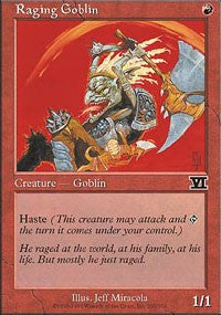 Raging Goblin [Classic Sixth Edition] | Tacoma Games