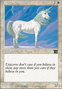 Regal Unicorn [Classic Sixth Edition] | Tacoma Games