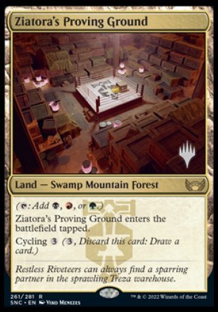 Ziatora's Proving Ground (Promo Pack) [Streets of New Capenna Promos] | Tacoma Games