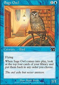 Sage Owl [Classic Sixth Edition] | Tacoma Games