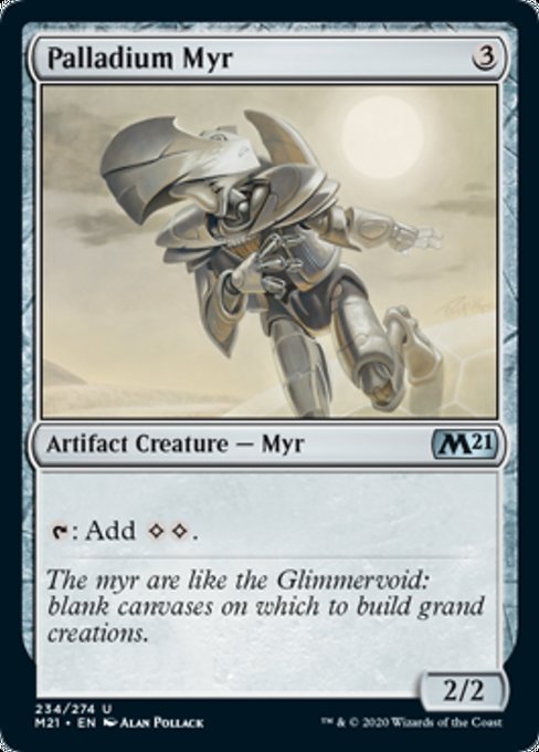 Palladium Myr [Core Set 2021] | Tacoma Games