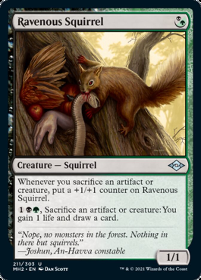 Ravenous Squirrel [Modern Horizons 2] | Tacoma Games