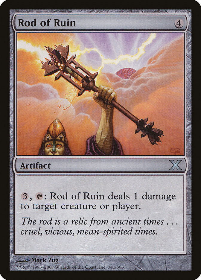 Rod of Ruin [Tenth Edition] | Tacoma Games