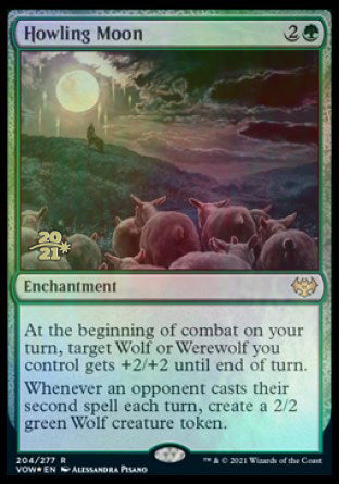 Howling Moon [Innistrad: Crimson Vow Prerelease Promos] | Tacoma Games