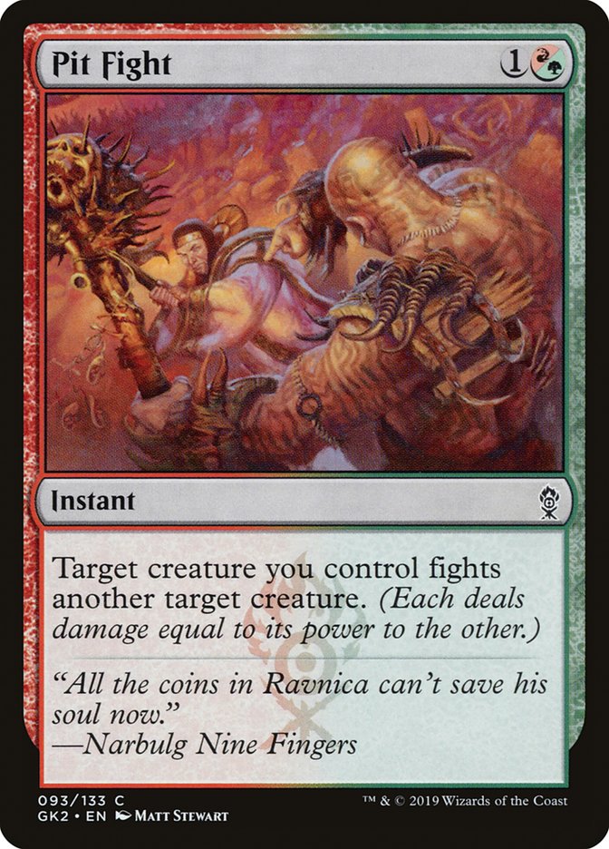 Pit Fight [Ravnica Allegiance Guild Kit] | Tacoma Games