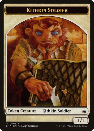 Kithkin Soldier Token (001) [Commander Anthology Tokens] | Tacoma Games