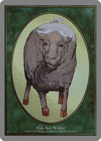 Sheep Token [Unglued Tokens] | Tacoma Games