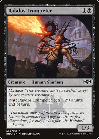 Rakdos Trumpeter [Ravnica Allegiance] | Tacoma Games