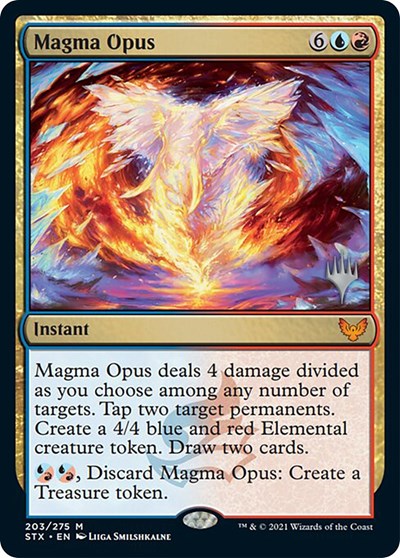 Magma Opus (Promo Pack) [Strixhaven: School of Mages Promos] | Tacoma Games