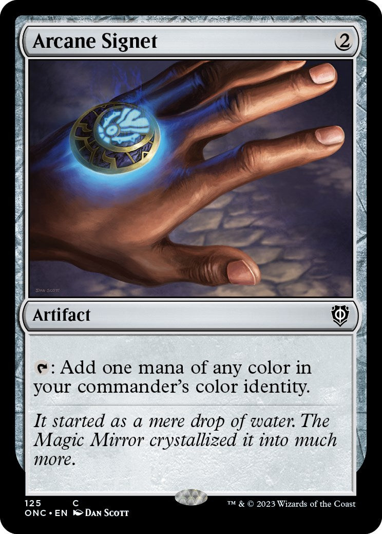 Arcane Signet [Phyrexia: All Will Be One Commander] | Tacoma Games