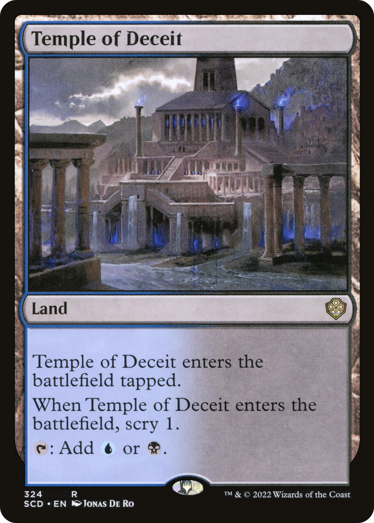 Temple of Deceit [Starter Commander Decks] | Tacoma Games