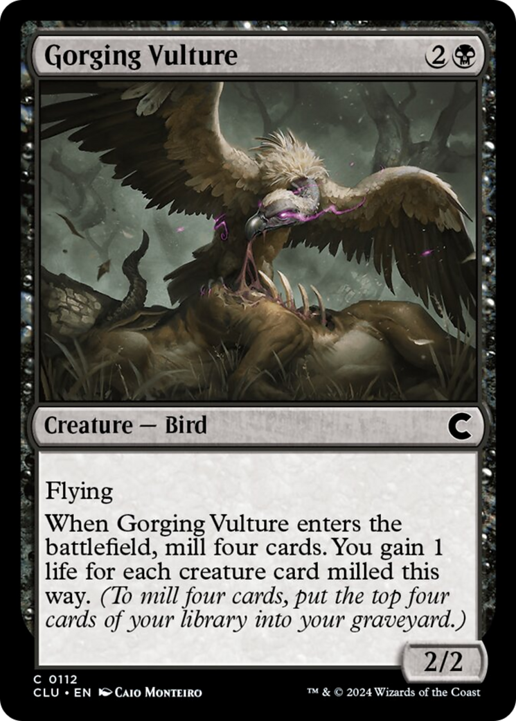 Gorging Vulture [Ravnica: Clue Edition] | Tacoma Games