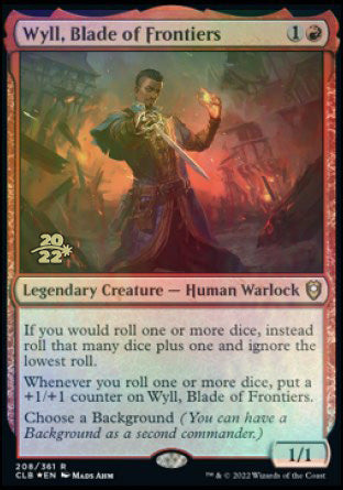 Wyll, Blade of Frontiers [Commander Legends: Battle for Baldur's Gate Prerelease Promos] | Tacoma Games