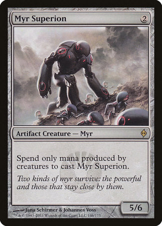 Myr Superion [New Phyrexia] | Tacoma Games