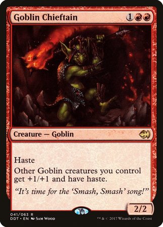 Goblin Chieftain [Duel Decks: Merfolk vs. Goblins] | Tacoma Games