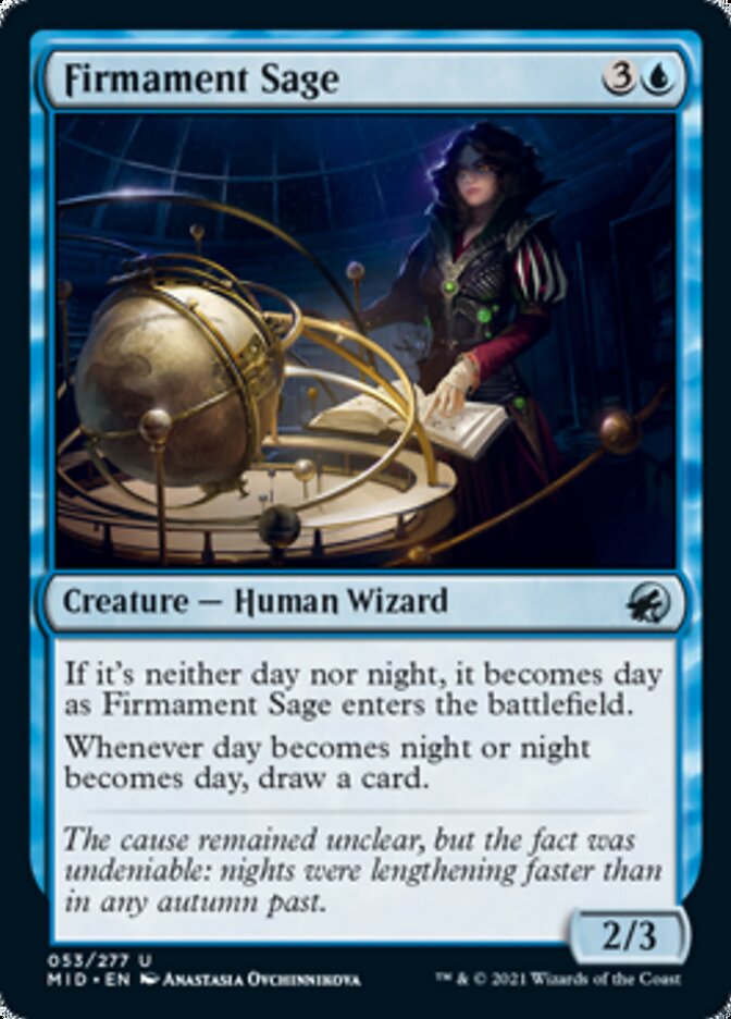 Firmament Sage [Innistrad: Midnight Hunt] | Tacoma Games