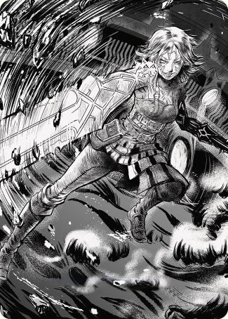 Nahiri, the Unforgiving 2 Art Card [Phyrexia: All Will Be One Art Series] | Tacoma Games