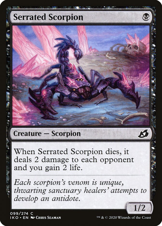 Serrated Scorpion [Ikoria: Lair of Behemoths] | Tacoma Games